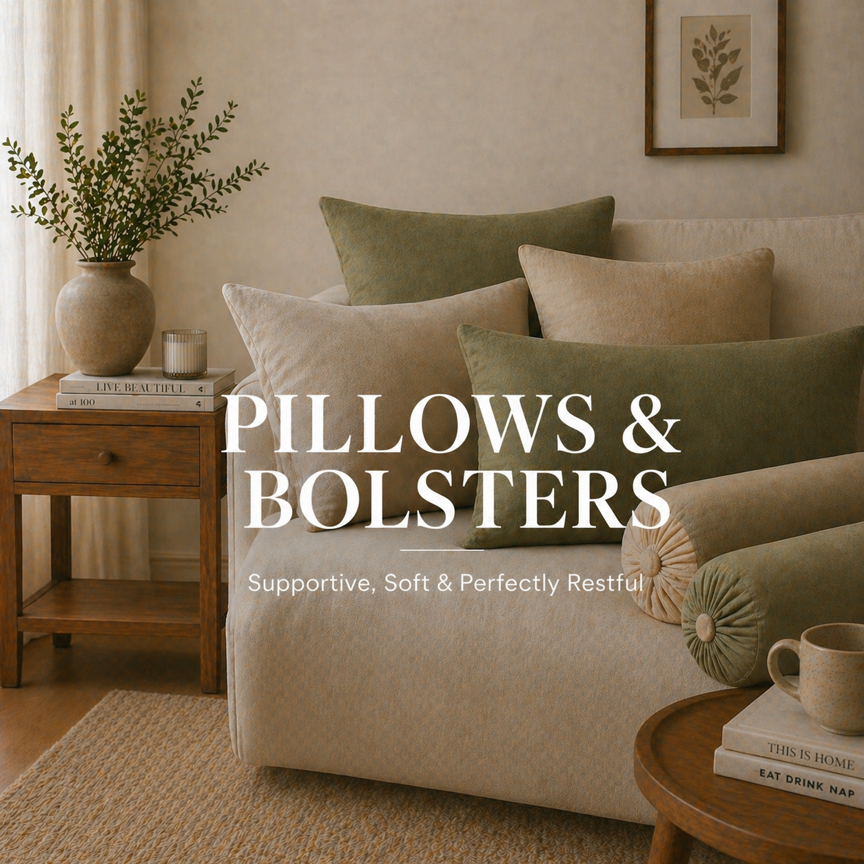 PILLOWS & BOLSTERS