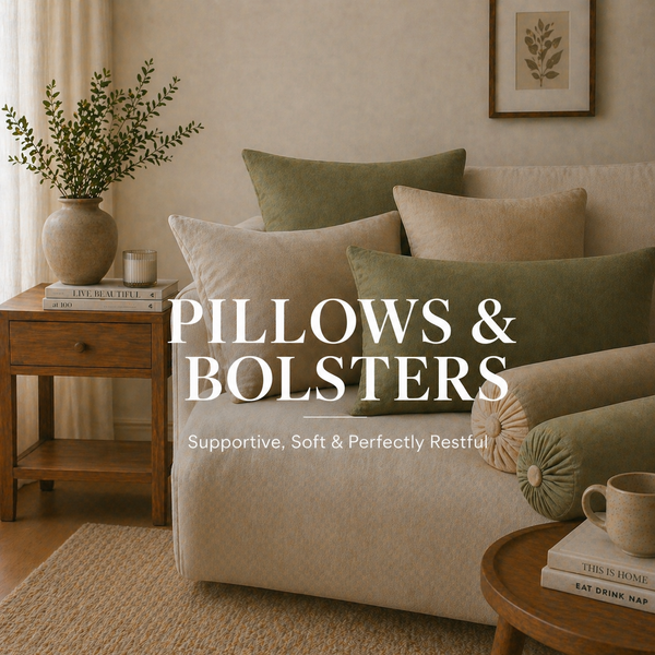 PILLOWS & BOLSTERS