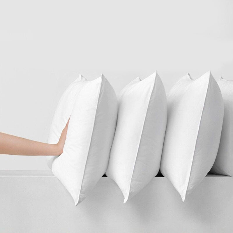 WEICH Hotel Cotton Pillow - White Classic | Anti-Mite | Soft | Breathable | Sleep Aid | Cervical Vertebrae Support | 1000g