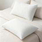 WEICH Hotel Cotton Pillow - White Classic | Anti-Mite | Soft | Breathable | Sleep Aid | Cervical Vertebrae Support | 1000g