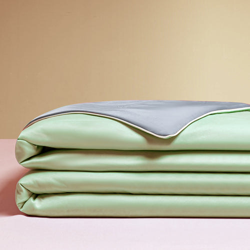 Weich 100% Nylon Fabric | Filled With Whole Feather Silk Cotton | Green
