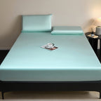 WEICH Luxury ICE Silk Bedsheet Set | Smooth Cooling | Seafoam Green