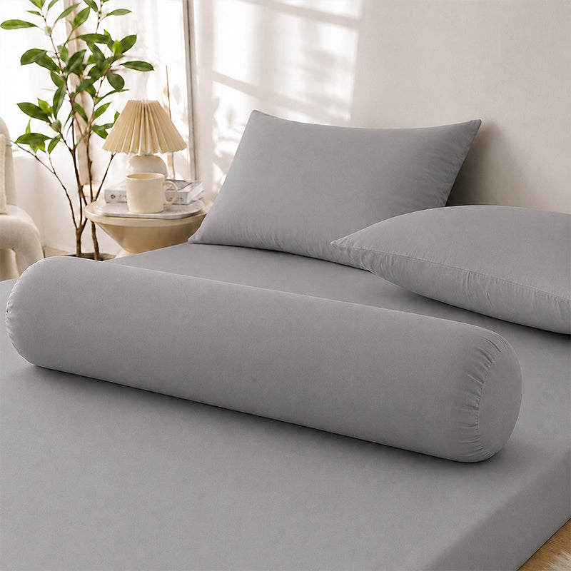 WEICH | 100% Waterproof | Bedsheet Mattress Protector &amp; Pillow Protector | Breathable Waterproof Mattress Cover | Dark Grey