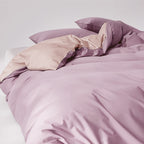WEICH 980TC Bedding Set | Double-Sided | Quilt Cover | 100% Cotton | Lilac Purple
