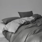 WEICH 980TC Bedding Set | Double-Sided | Quilt Cover | 100% Cotton | Mist Blue