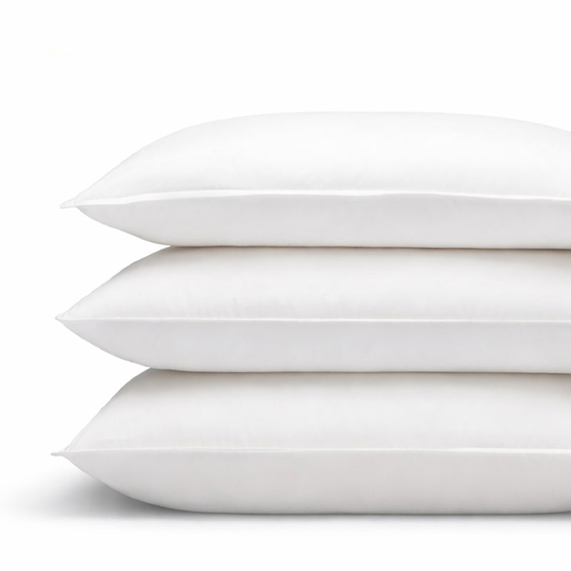 WEICH Hotel Cotton Pillow - White Classic | Anti-Mite | Soft | Breathable | Sleep Aid | Cervical Vertebrae Support | 1000g