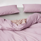 WEICH 980TC Bedding Set | Double-Sided | Quilt Cover | 100% Cotton | Lilac Purple