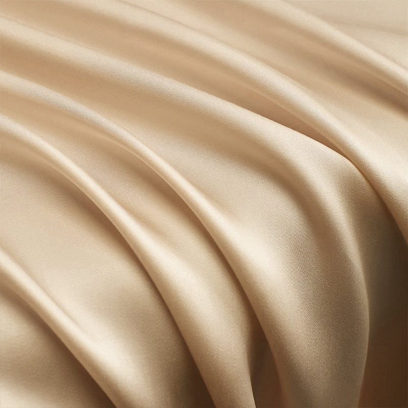 WEICH Luxury ICE Silk Bedsheet Set | Smooth Cooling | Brown