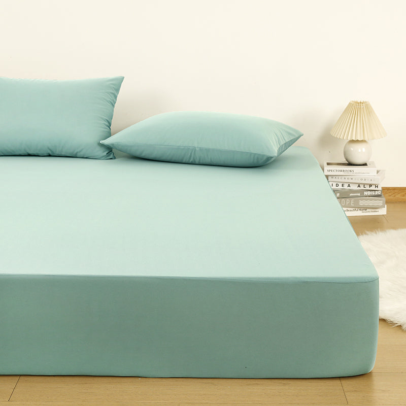 WEICH Fitted Sheet Waterproof | Water Proof Urine Barrier | Breathable Mattress Cover | Green