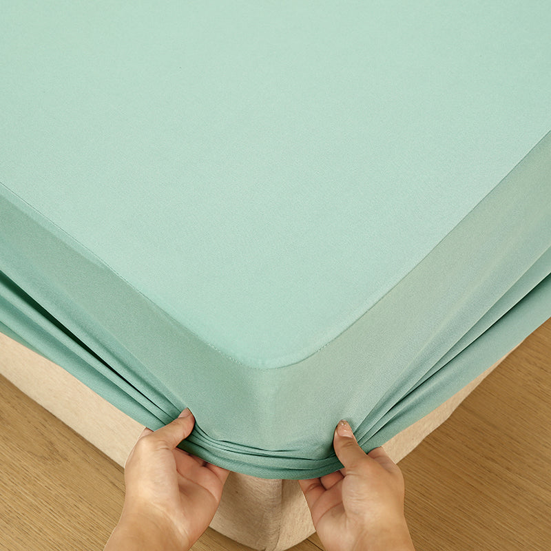 WEICH Fitted Sheet Waterproof | Water Proof Urine Barrier | Breathable Mattress Cover | Green
