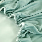 WEICH Fitted Sheet Waterproof | Water Proof Urine Barrier | Breathable Mattress Cover | Green