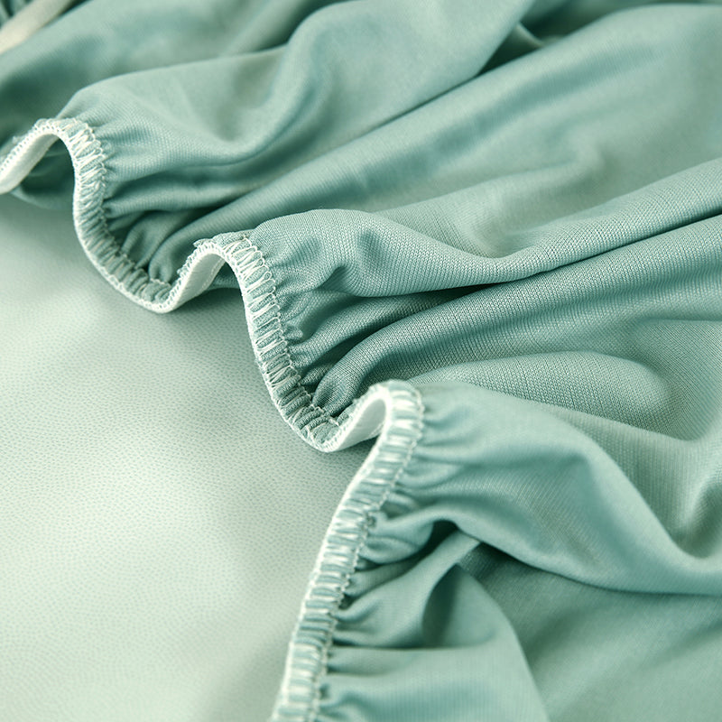 WEICH Fitted Sheet Waterproof | Water Proof Urine Barrier | Breathable Mattress Cover | Green