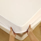 WEICH Fitted Sheet Waterproof | Water Proof Urine Barrier | Breathable Mattress Cover | White