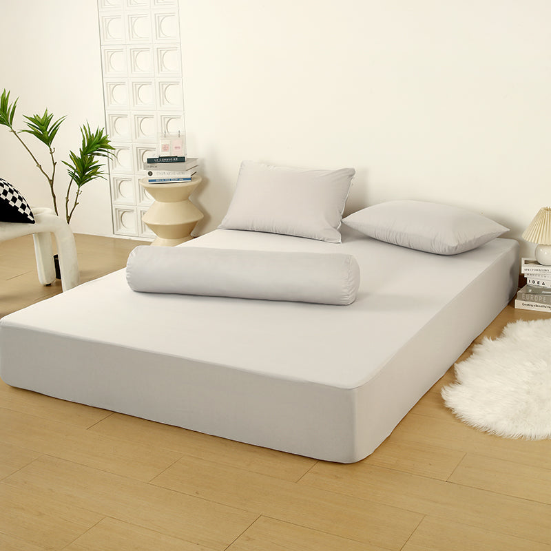 WEICH Fitted Sheet Waterproof | Water Proof Urine Barrier | Breathable Mattress Cover | Gray