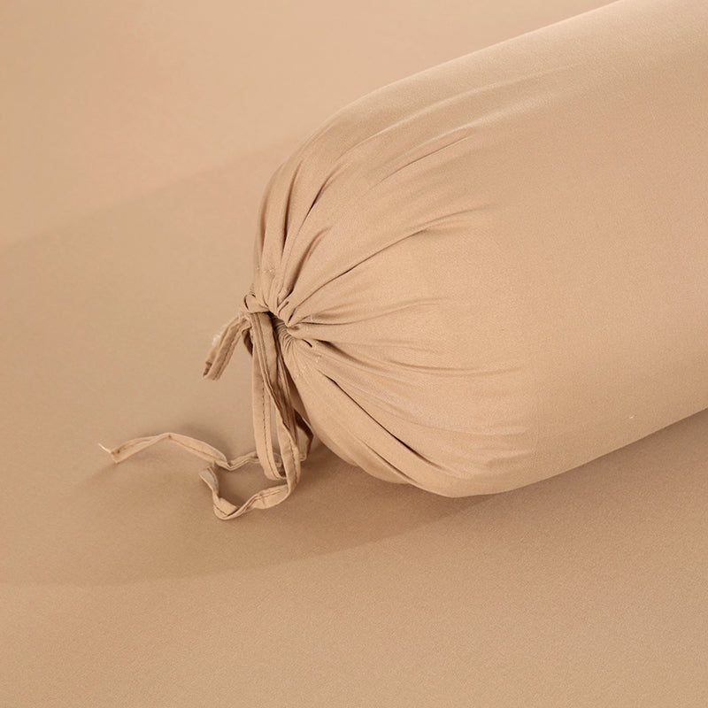WEICH 890TC | Fitted Bedsheet Set | 100% Combed Cotton | Light Brown