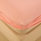 WEICH 890TC | Fitted Bedsheet Set | 100% Combed Cotton | Pink