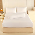 WEICH 890TC | Fitted Bedsheet Set | 100% Combed Cotton | Premium White