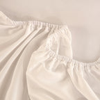 WEICH 890TC | Fitted Bedsheet Set | 100% Combed Cotton | Premium White