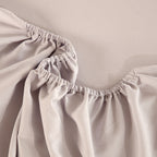 WEICH 890TC | Fitted Bedsheet Set | 100% Combed Cotton | Light Gray