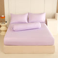 WEICH 890TC | Fitted Bedsheet Set | 100% Combed Cotton | Elegant Purple