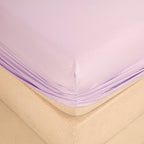 WEICH 890TC | Fitted Bedsheet Set | 100% Combed Cotton | Elegant Purple