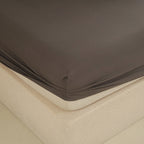 WEICH 890TC | Fitted Bedsheet Set | 100% Combed Cotton | Dark Brown