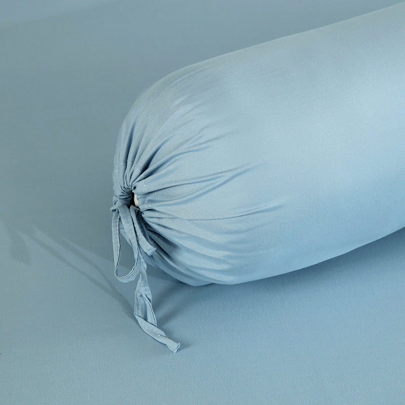 WEICH 890TC | Fitted Bedsheet Set | 100% Combed Cotton | Lake Blue