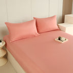 WEICH 890TC | Fitted Bedsheet Set | 100% Combed Cotton | Canyon Clay