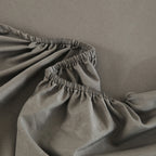 WEICH 890TC | Fitted Bedsheet Set | 100% Combed Cotton | Graphite Gray