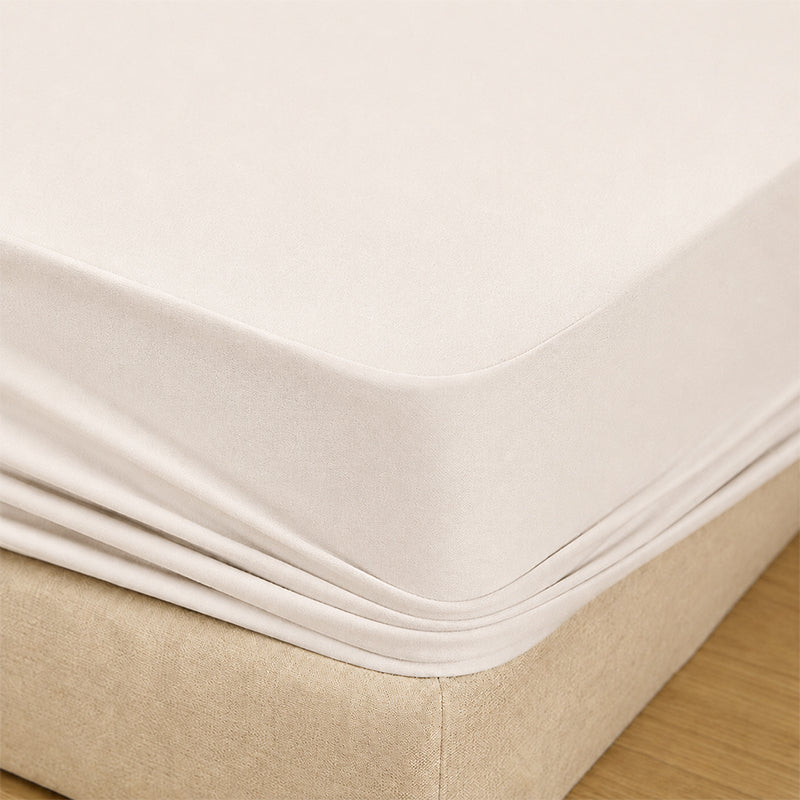 WEICH | 100% Waterproof | Bedsheet Mattress Protector &amp; Pillow Protector | Breathable Waterproof Mattress Cover | White