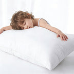 WEICH Hotel Cotton Pillow - White Classic | Anti-Mite | Soft | Breathable | Sleep Aid | Cervical Vertebrae Support | 1000g