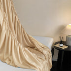 WEICH Luxury ICE Silk Bedsheet Set | Smooth Cooling | Brown