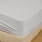 WEICH | 100% Waterproof | Bedsheet Mattress Protector &amp; Pillow Protector | Breathable Waterproof Mattress Cover | Grey