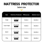 WEICH Mattress Protector Cotton Elastic Band Mattress Topper Single/Super Single/Queen/King Size