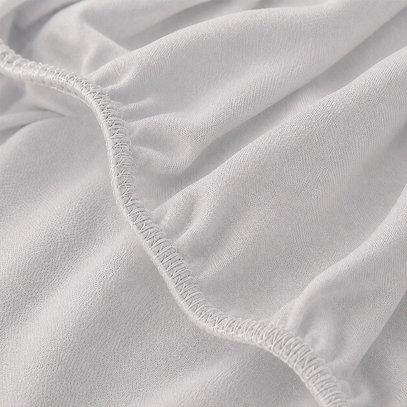 WEICH | 100% Waterproof | Bedsheet Mattress Protector &amp; Pillow Protector | Breathable Waterproof Mattress Cover | Grey