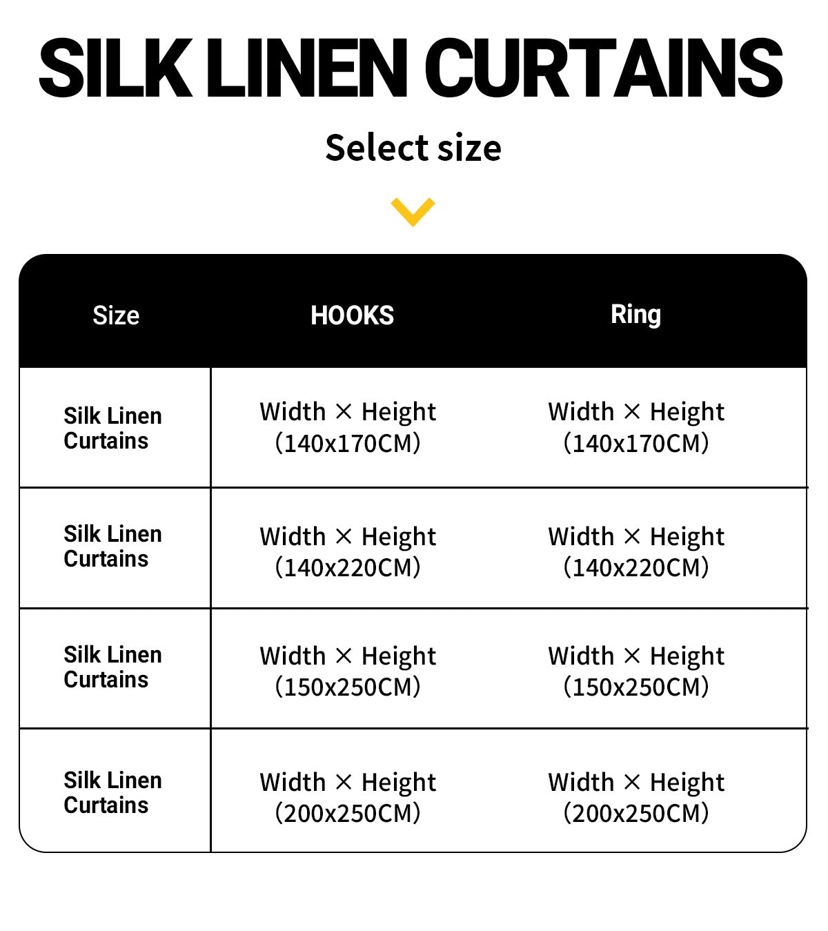 WEICH Luxury Blackout Curtains | Elegant Silk Linen Drapes | Cappuccino