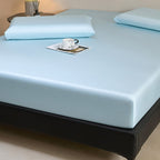 WEICH Luxury ICE Silk Bedsheet Set | Smooth Cooling | Glacier Blue
