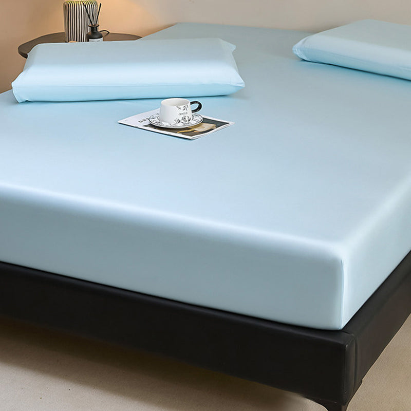 WEICH Luxury ICE Silk Bedsheet Set | Smooth Cooling | Glacier Blue