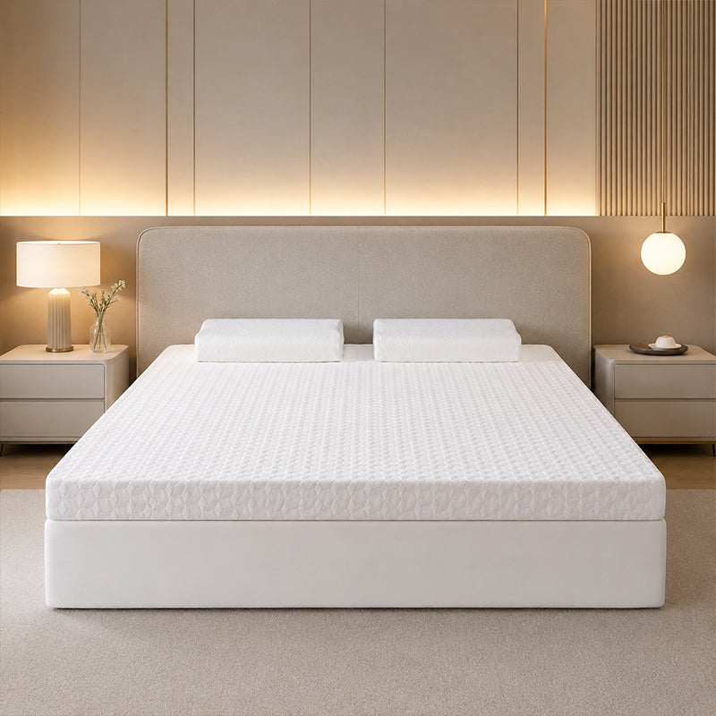 WEICH Premium Quilted Mattress 150×190cm | Soft Supportive White Mattress for Everyday Comfort