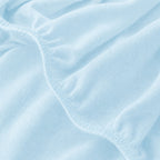WEICH | 100% Waterproof | Bedsheet Mattress Protector & Pillow Protector | Breathable Waterproof Mattress Cover | Blue