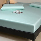 WEICH Luxury ICE Silk Bedsheet Set | Smooth Cooling | Seafoam Green