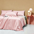 Weich 100% Nylon Fabric | Filled With Whole Feather Silk Cotton | Pink