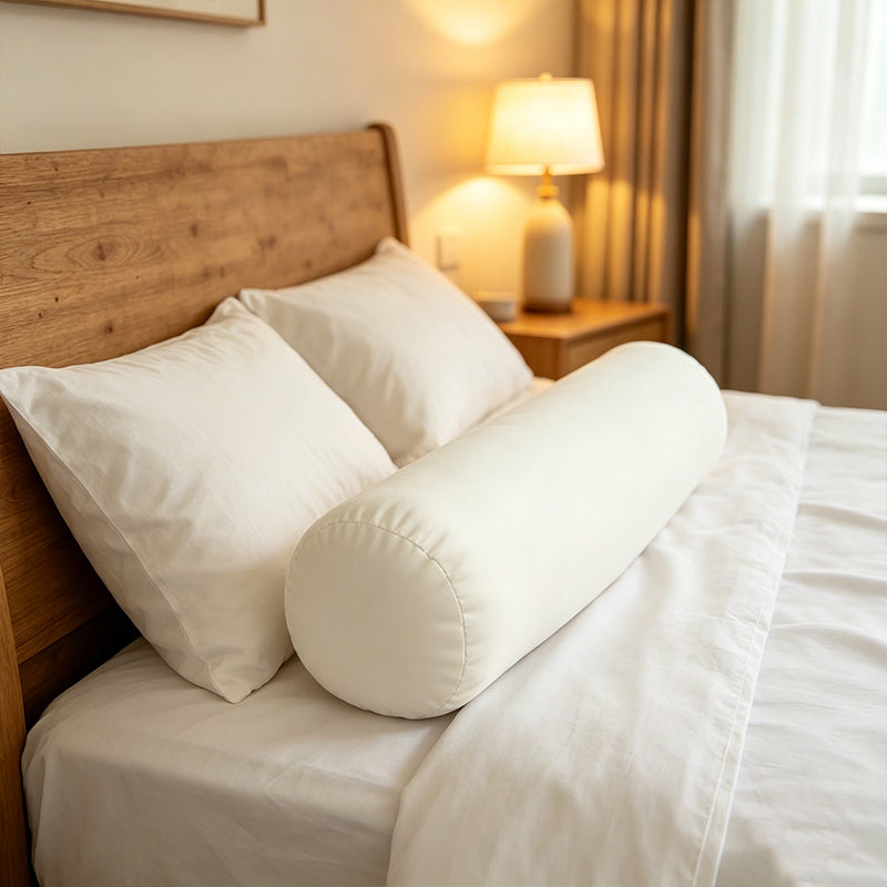 WEICH Hotel Cotton Pillow - White Classic | Anti-Mite | Soft | Breathable | Sleep Aid | Bolster