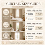 WEICH Full Blackout Jacquard Curtains | Premium Silk Linen Panels | Bedroom Living Room | Pearl Grey